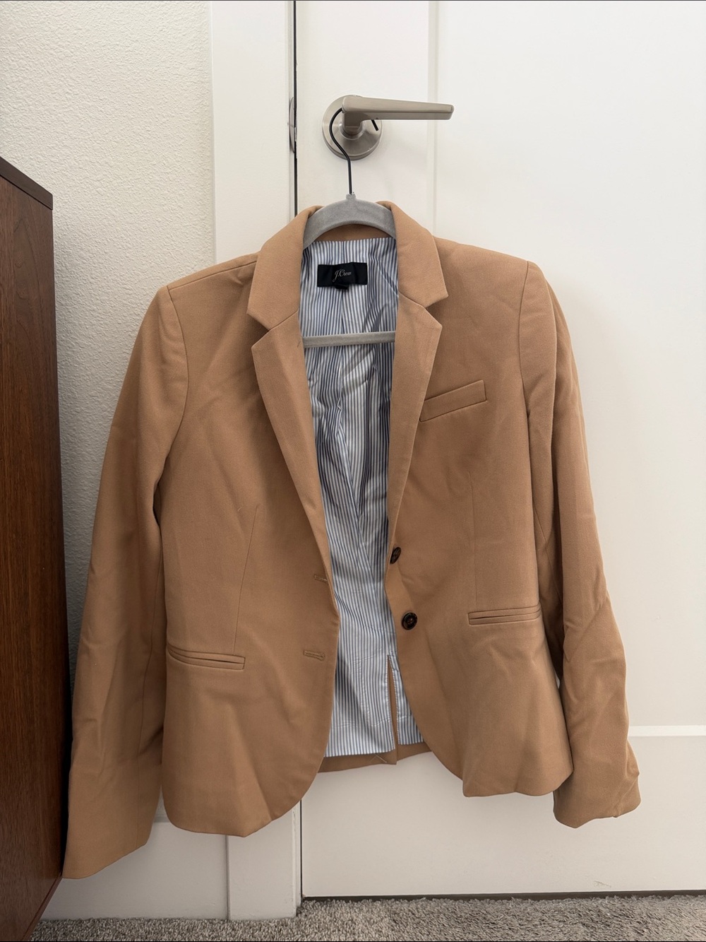 J. Crew Women's Camel Blazer Jacket